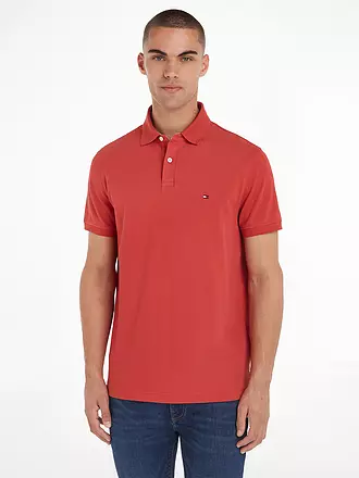 TOMMY HILFIGER | Poloshirt coupe regular | rot
